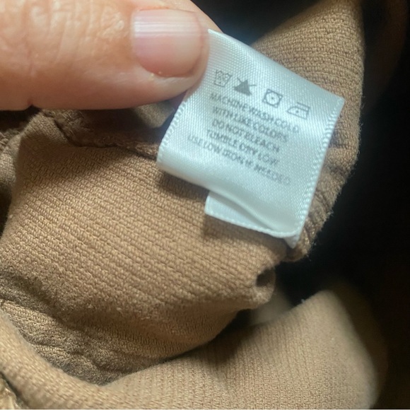 Indigo Rising corduroy pants womens size 5/27 Boot Cut high rise Brown/Tan - Picture 7 of 8